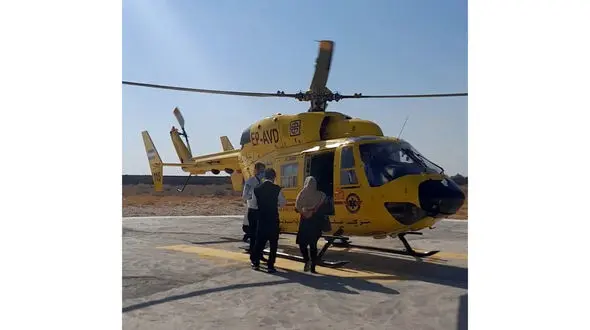 تولد یک نوزاد دلگانی بر فراز آسمان