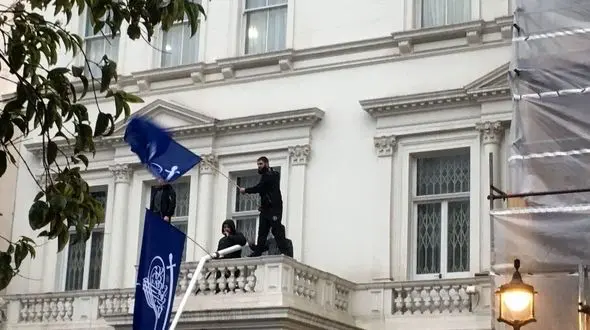 دستگیری عاملان حمله به سفارت ایران در لندن + عکس 