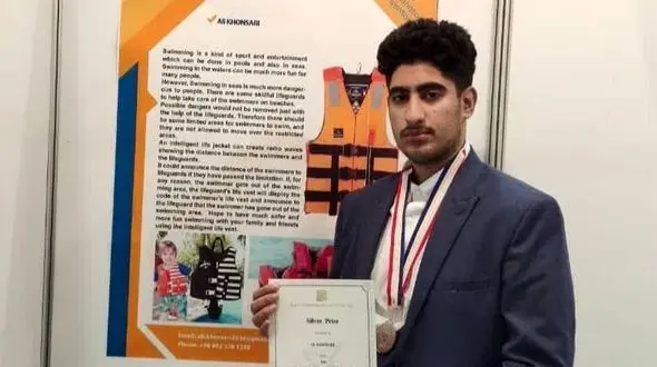 اختراع دانش آموز کرمانشاهی جهانی شد + عکس و فیلم