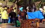 انفجار مرگبار قلعه بادی در یک رستوران / یک دختر بچه کشته و 6 کودک به شدت مصدوم شدند+ عکس