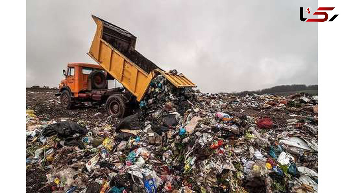 دفن غیراستاندارد زباله‌ها در شهر یاسوج