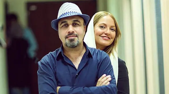 فیلم رقصیدن رضا عطاران با  خانم بازیگر پرحاشیه ایران ! / حتما ببینید !