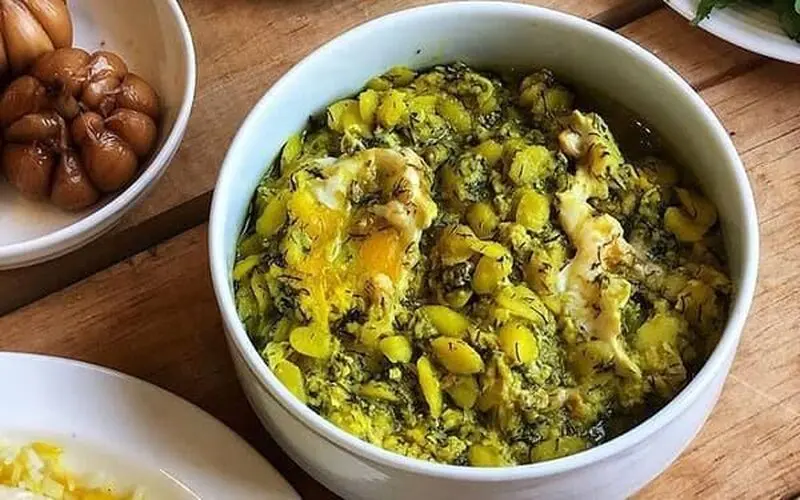 باقلا وابیج غذای شمالی