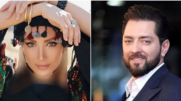  عکس جدید مینا مختاری، همسر جوان بهرام رادان در برف تهران! 