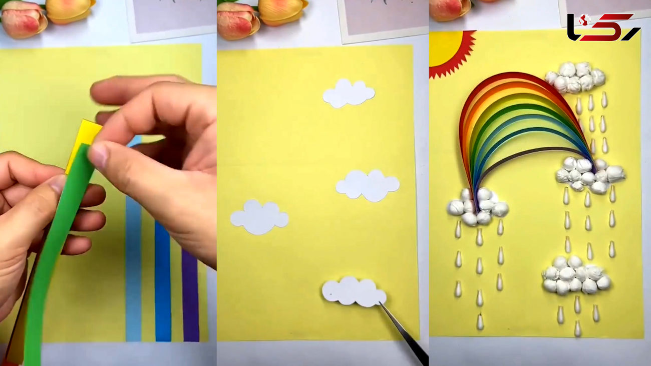 امروز Rainbow DIY بسازید + ویدیو