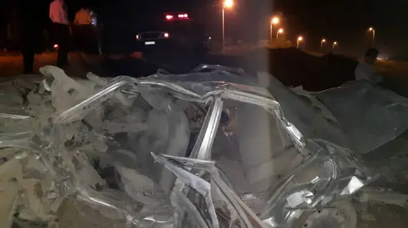 عکس / مرگ همزمان 4  بوشهری در این صحنه!