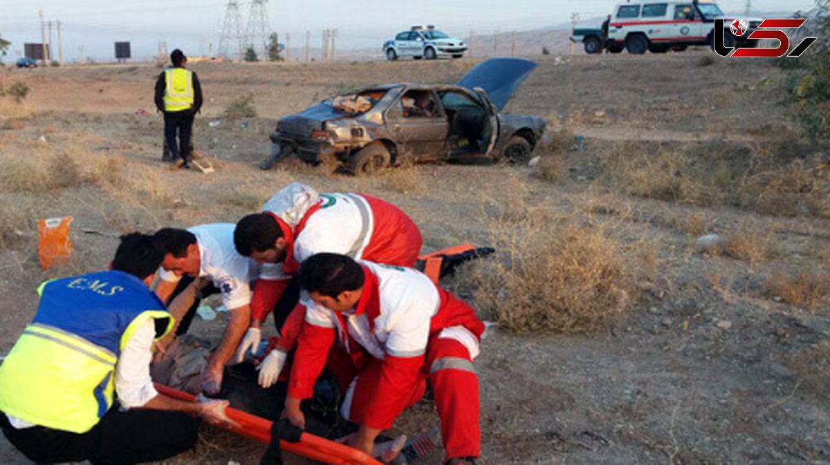 واژگونی پژو در محور طرود_شاهرود ۲ کشته بر جای گذاشت