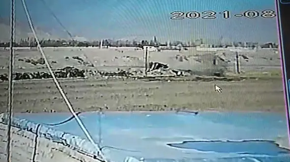 فیلم لحظه تصادف پژو 405 با پدر و پسر/ در روز روشن رخ داد 