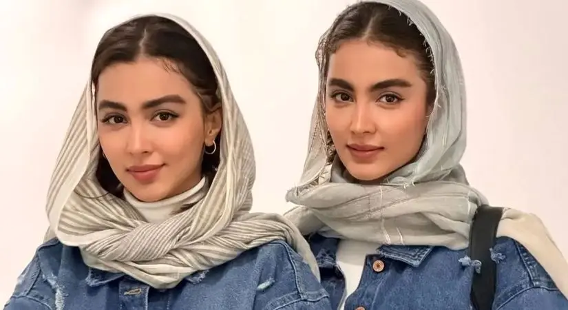 عکس /  سنا حسینی سارا نیکای پایتخت در کتابخانه، پسر امیر جعفری و ریما رامین فر با استایلی خاص