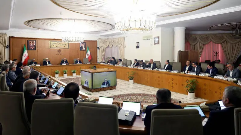 مسعود پزشکیان در جلسه هیئت دولت