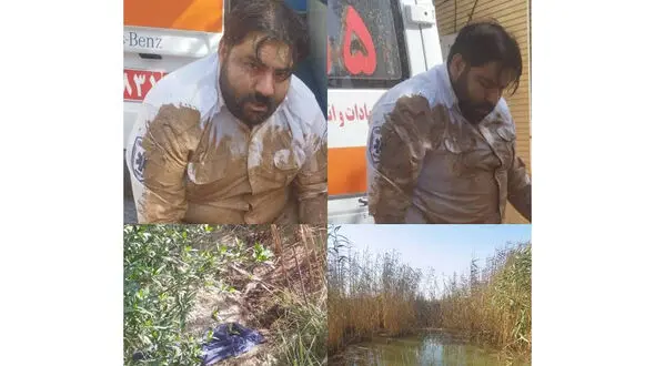 کارشناس اورژانس برای نجات دختر 6 ساله به دل رودخانه پرخطر زد + عکس