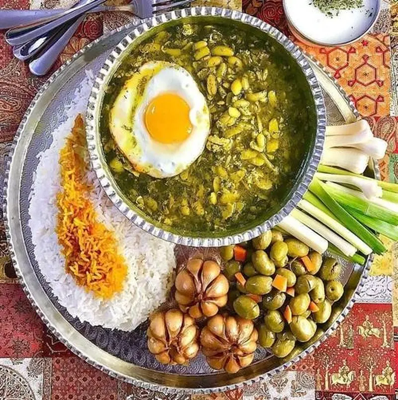 طرز تهیه باقلا وابیج