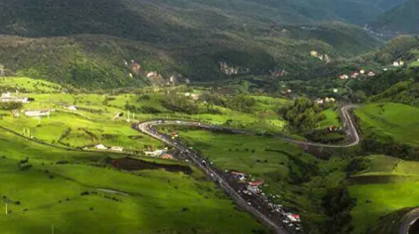  از گردنه حیران تا برداشت گل گاو زبان در گیلان