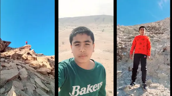 فیلم گفتگو با پسربچه دکل نورد تنها مانده ! / مسئولان فقط دوستش را دیدند ! + فیلم های حیرت انگیز