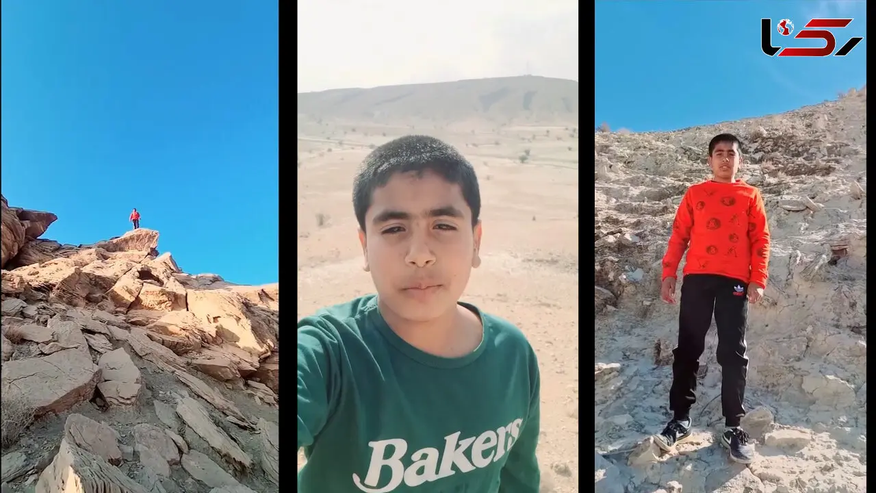 فیلم گفتگو با پسربچه دکل نورد تنها مانده ! / مسئولان فقط دوستش را دیدند ! + فیلم های حیرت انگیز