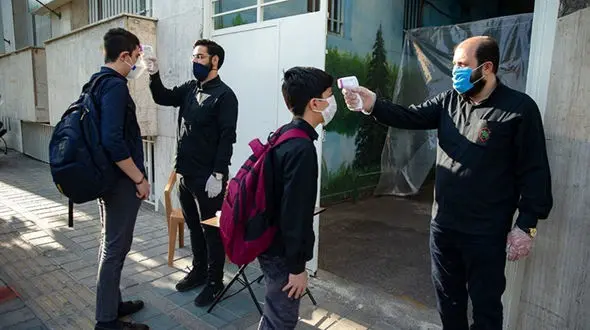 9 عکس از بازگشایی مدارس در دوران کرونا