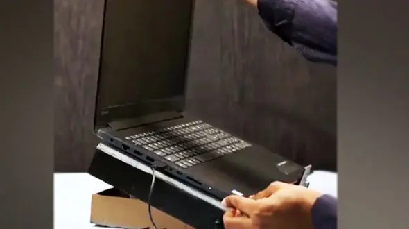 طرز ساخت خنک کننده لپ تاپ با چوب + فیلم