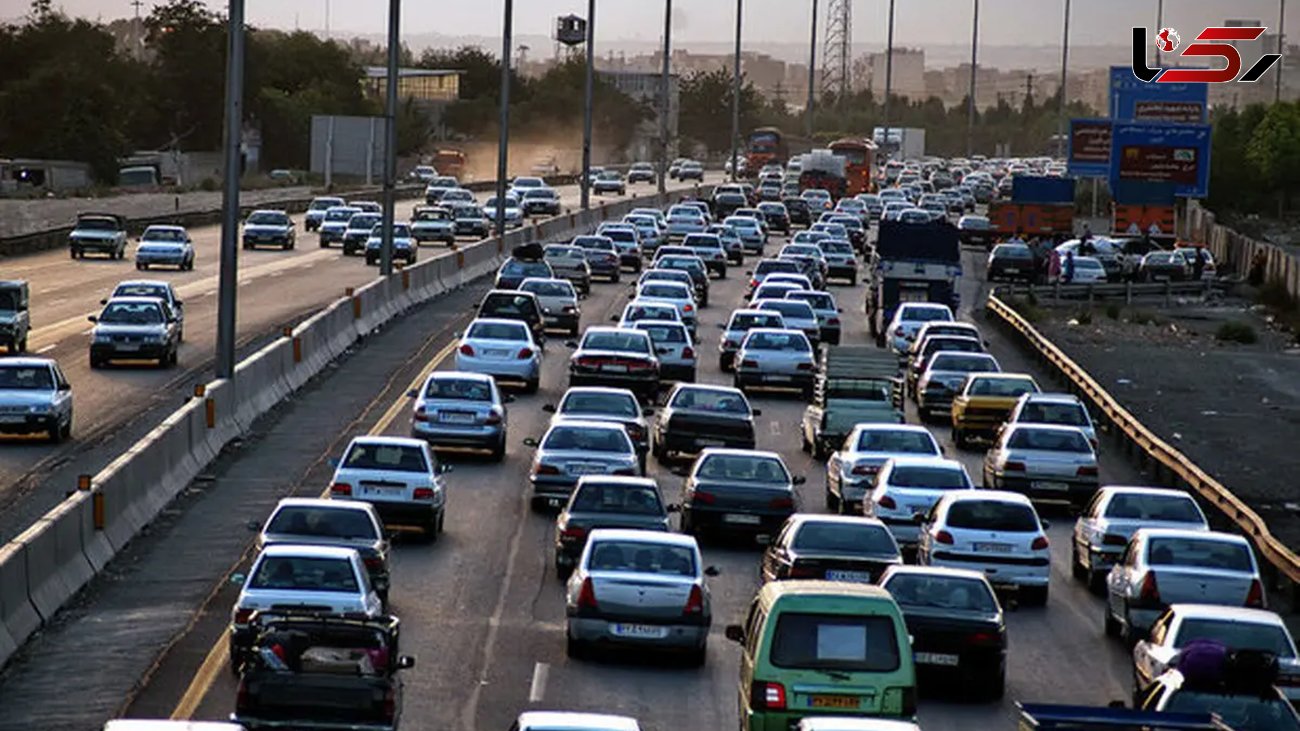 ترافیک سنگین در جاده چالوس + مسافران بخوانند