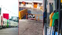 رانندگان با غیرت، قربانی بی‌ نظمی در توزیع سوخت و فساد در پمپ‌ بنزین‌ ها؛ فروش گازوئیل در بازار سیاه، کامیونداران در صف سوخت و جایگاه‌ ها می‌گویند: «سوخت تمام شد» فروش لیتری 15 هزار تومان!