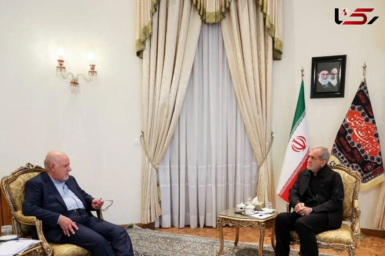 دیدار زنگنه با رئیس‌جمهور منتخب