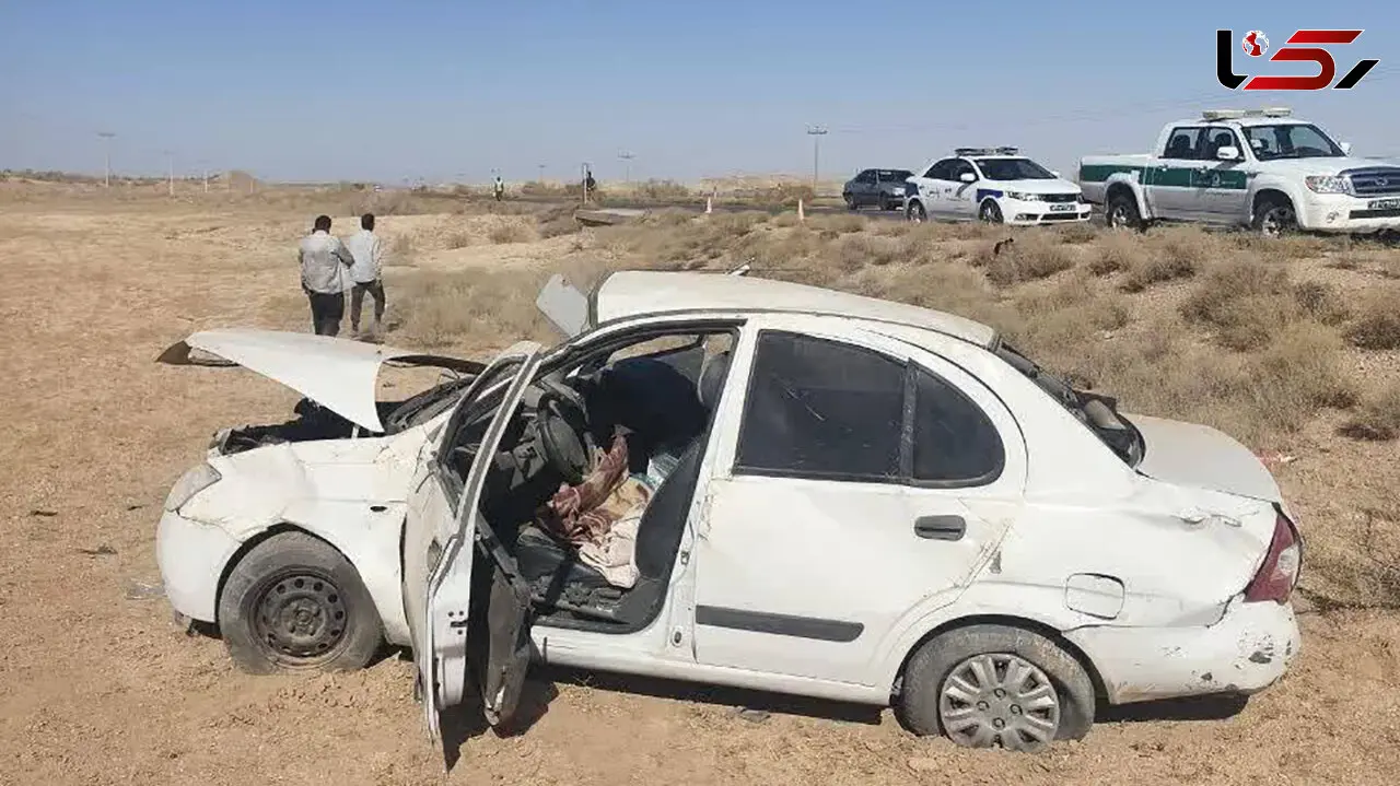 واژگونی تیبا در محور فیض‌آباد به بجستان یک کشته برجای گذاشت