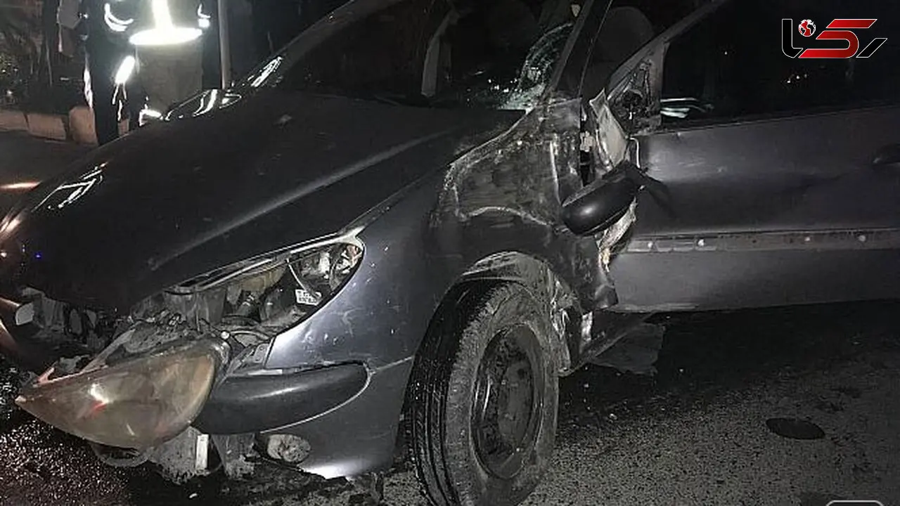 پرواز پژو 206 از بزرگراه نیایش به خیابان اقاقیا!+ تصاویر