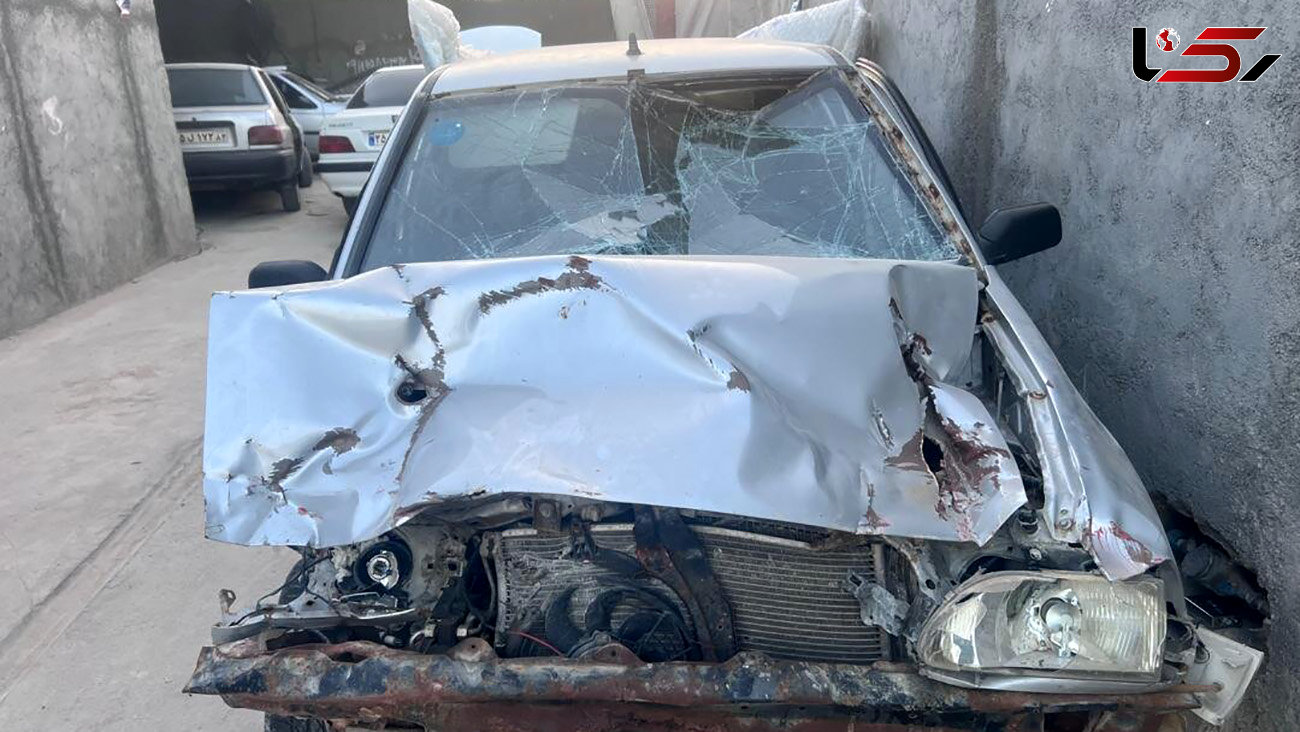 خلاقیت یک ایرانی در تعمیر چراغ شکسته ماشین اش 