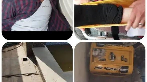 تعمیرکاری که از برق گرفتگی جان سالم به درد برد!/ خوش شانس تر از او نیست