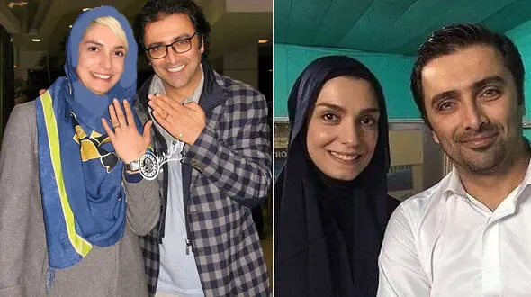 نگاهی به حلقه‌های ساده و شیک امین زندگانی و الیکا عبدالرزاقی، زوج دوست‌داشتنی سینما و تلویزیون + عکس؛ ظریف، مینیمال و متفاوت