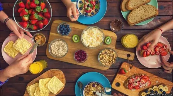 یک صبحانه سالم برای شروع روز