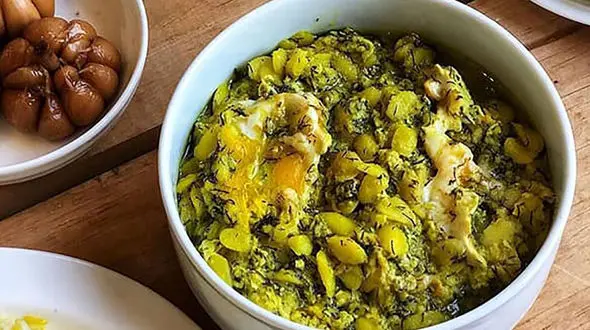 باقلاقاتق یک خورش پرطرفدار گیلکی + فیلم