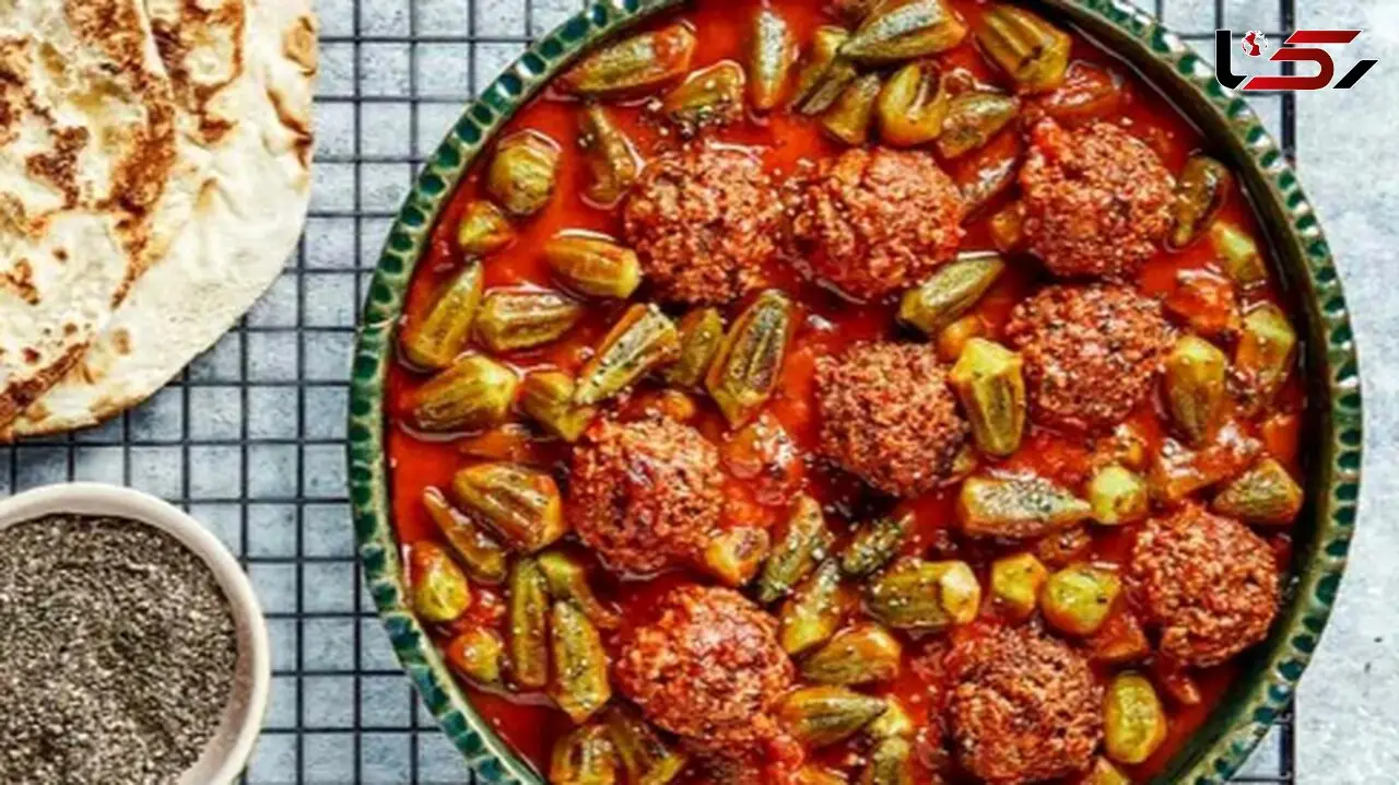 چگونه خوراک بامیه خوشمزه و سریع درست کنیم؟