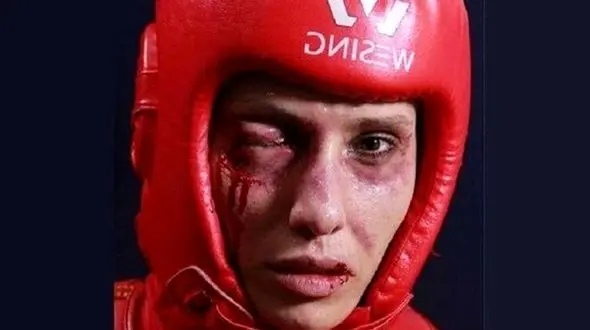 چهره دفورمه بازیگر زن در "ناک اوت + عکس ها