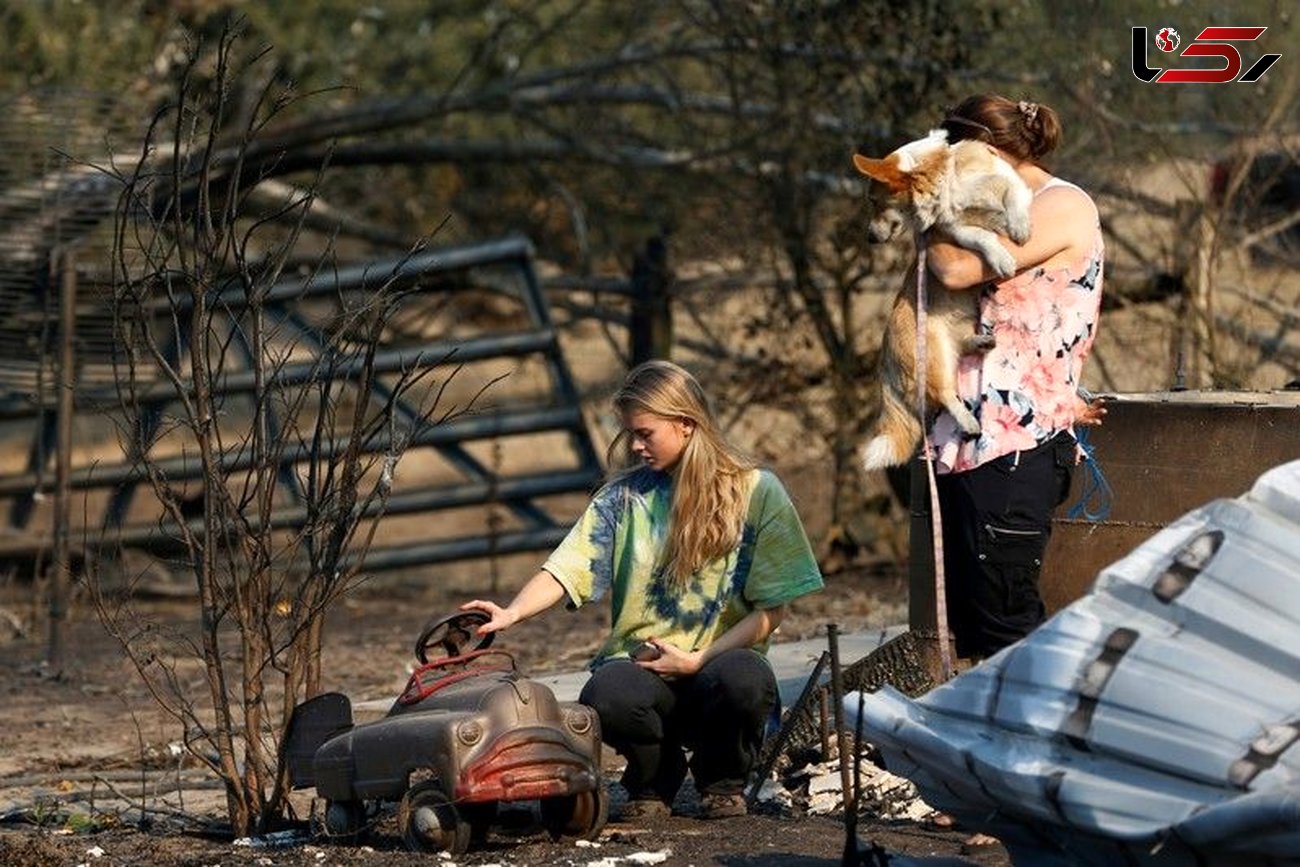 سوختن خانه‌های چند میلیون دلاری سلبریتی‌ها در آتش کالیفرنیا