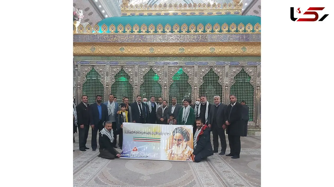 تجدید میثاق حوزه مقاومت بسیج بانک ملت با امام خمینی(ره)