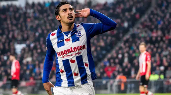 خداحافظی قوچان نژاد از تیم هلند هیرنفین +عکس