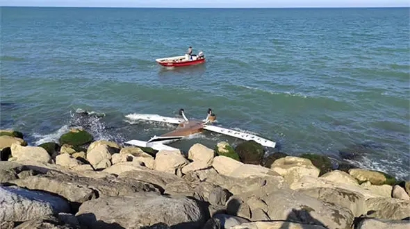 خلبان گمشده هواپیمای سقوط کرده در نوشهر کجا بود ؟ + عکس