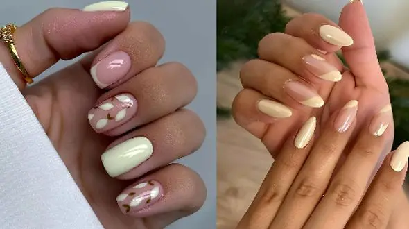 30 مدل جذاب طراحی با لاک زرد کره ای که ترند اینستاگرام شده‌