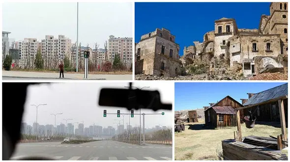 تصاویری وحشتناک از شهرهای ارواح +14