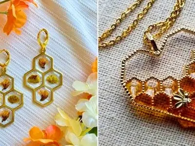 معرفی زیورآلات فانتزی طرح زنبوری؛ 15 پیشنهاد منحصر به‌ فرد برای ظاهر شیک