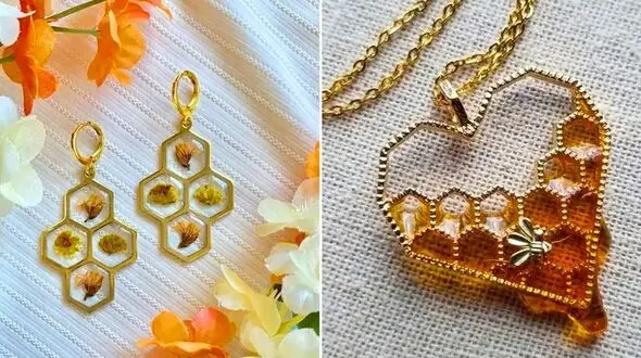 معرفی زیورآلات فانتزی طرح زنبوری؛ 15 پیشنهاد منحصر به‌ فرد برای ظاهر شیک