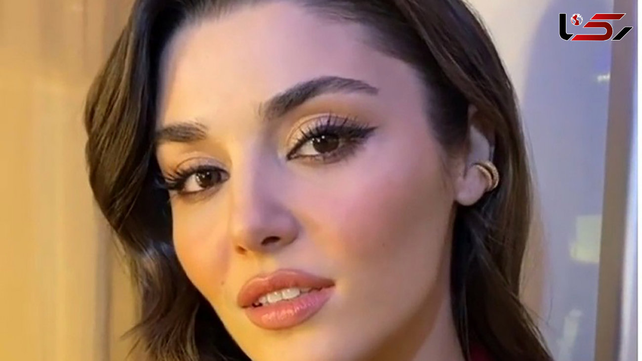 زیبایی باورنکردنی خانم بازیگر معروف ترکیه بدون آرایش / خودتان مقایسه کنید  !