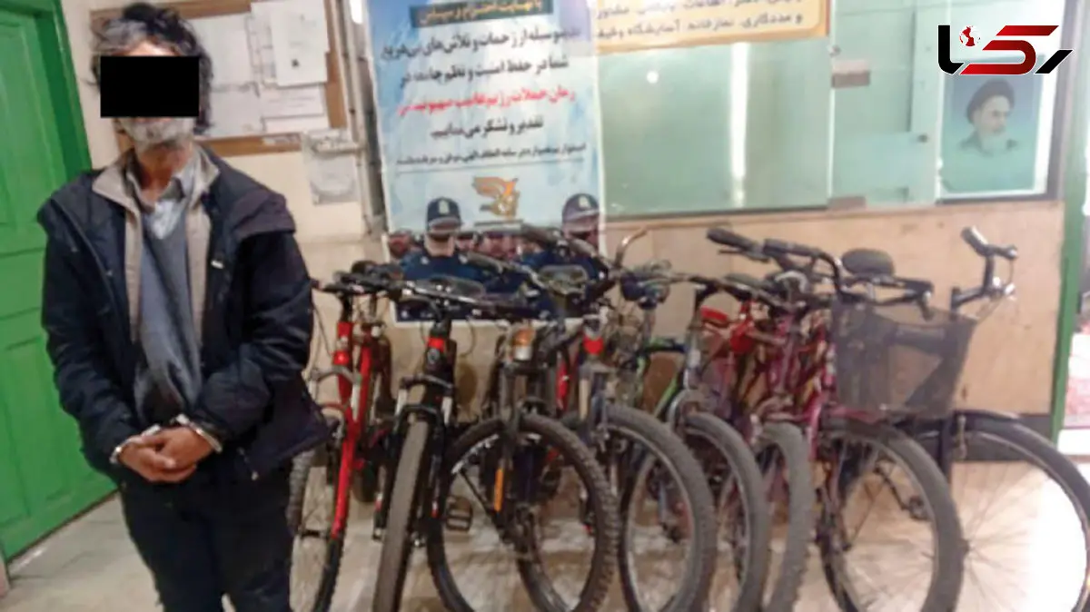 شکار مرد ژولیده در قاب دوربین های شهری