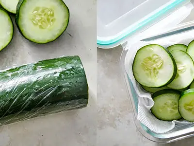 بهترین روش های نگهداری خیار در یخچال برای مدت طولانی