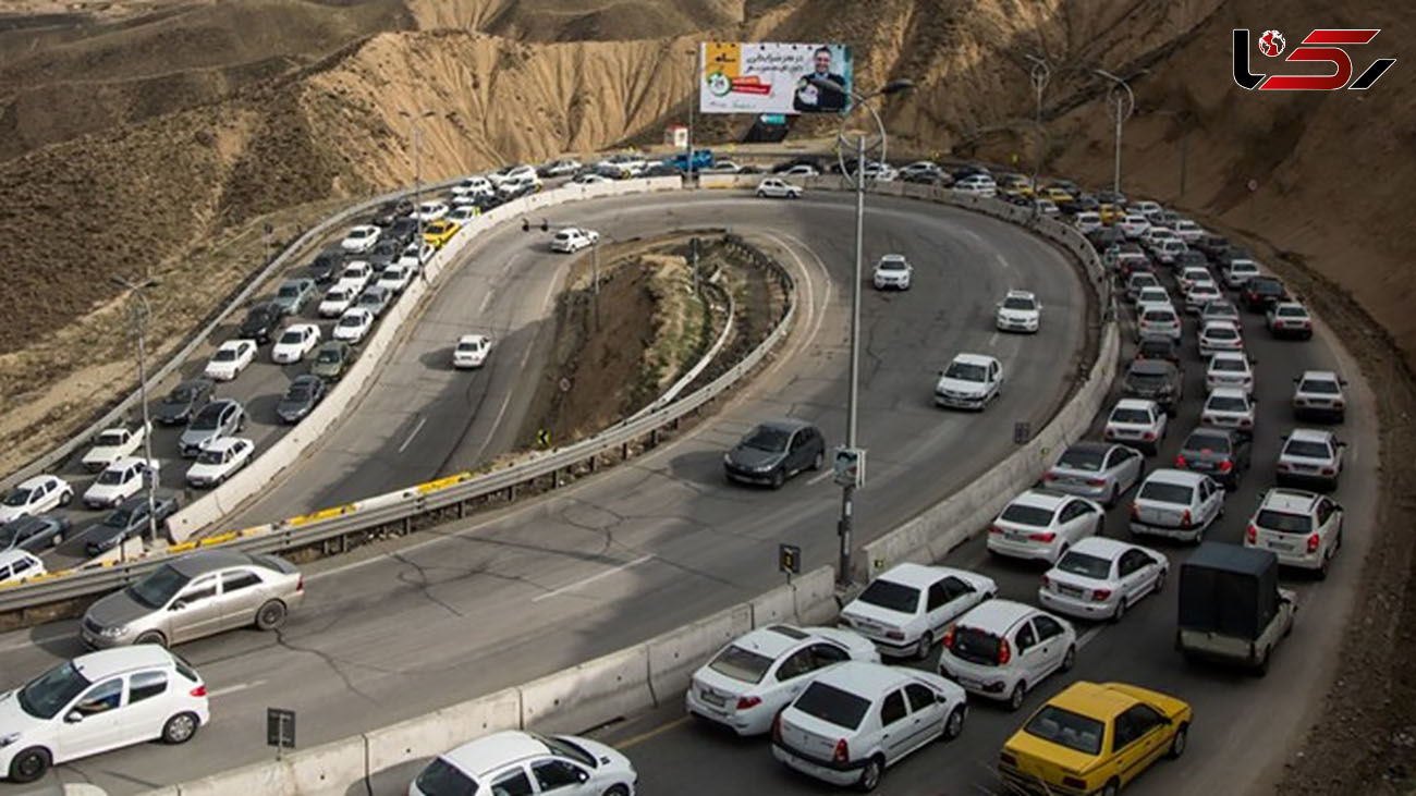 جاده کندوان یک طرفه شده است