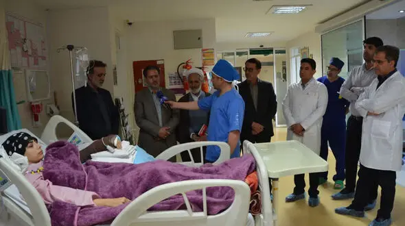 پیوند موفقیت‌آمیز دست بانوی بهابادی پس از تصادف شدید