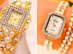 ساعت‌ های فانتزی مرواریدی؛ 15 مدل با طراحی بی‌ نظیر و استحکام بالا