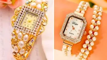 ساعت‌ های فانتزی مرواریدی؛ 15 مدل با طراحی بی‌ نظیر و استحکام بالا