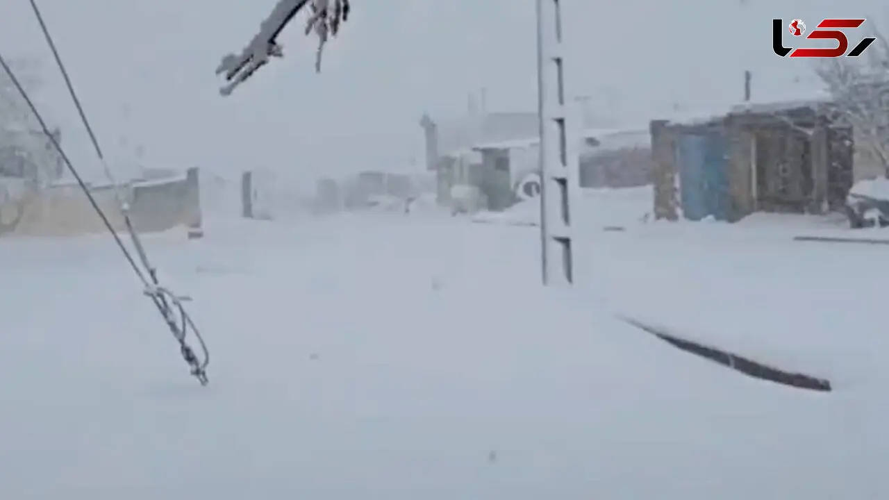 فیلم مناظر زمستانی و سفیدپوش شهرستان بوکان