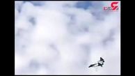 مانور جنگنده‌های نیروهای هوایی در نمایشگاه هوایی نیروهای مسلح+فیلم